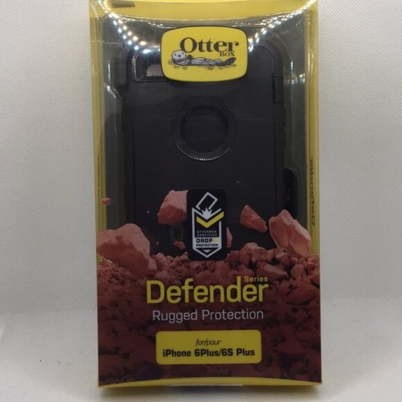 Otterbox Defender Series Case for Apple IPhone 66S Plus Black New in Package - Picture 1 of 12